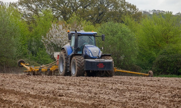 Spring drilling at Moor Park Farm